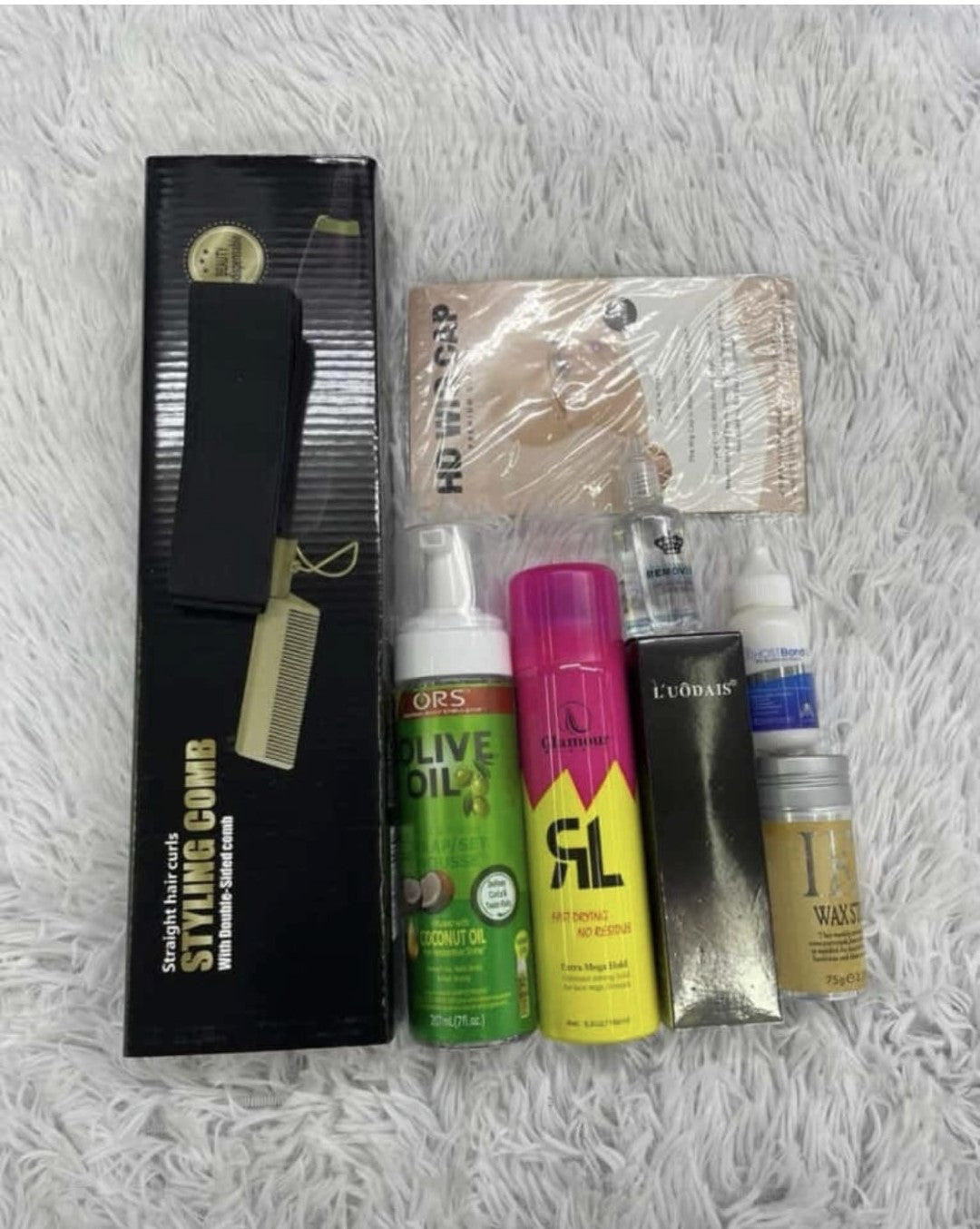 Hair Installation kit with Hot Styling Comb