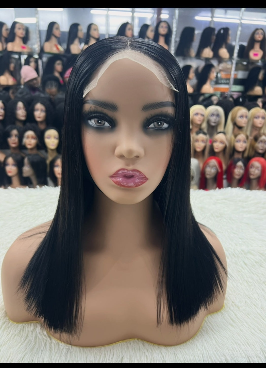 5×5 Double Drawn Glueless Wig