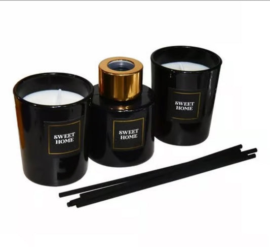 Candles and Diffuser Set