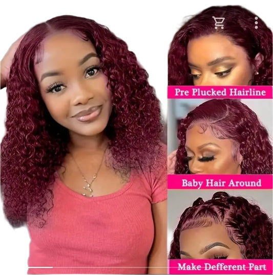 Water Wave Full Frontal Lace Wig